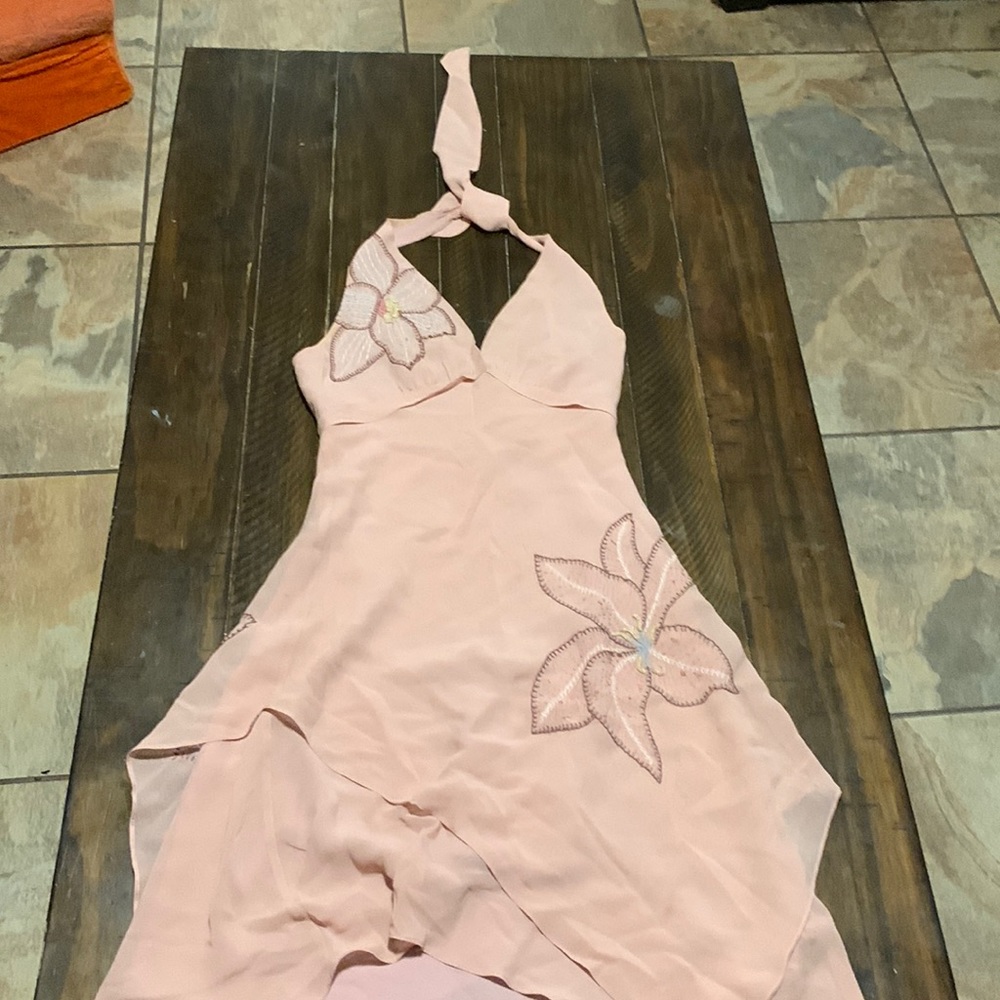 BCBG Maxazria petite pink dress worn twice